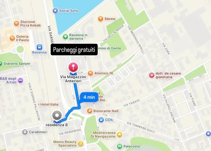 Affittacamere Residenza 8 3*